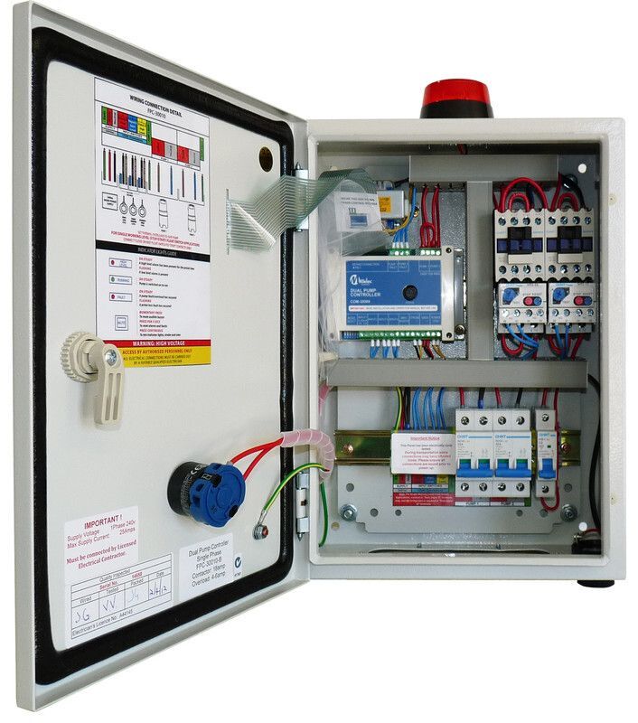 Dual Pump Controller Rainwater Harvesting