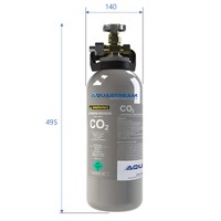 Aquastream 2.6kg CO2 Refillable Cylinder
