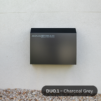 Aquastream DUO.1 Whole Home Mains Water Filter System (Charcoal)