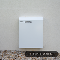 Aquastream DUO.2 Whole Home Mains Water Filter System (Flat White)