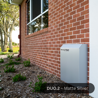 Aquastream DUO.2R Whole Home Rain Water Filter System (Matte Silver)