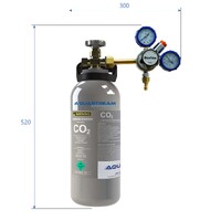 Aquastream 93223 (Zip Compatible) Sparkling CO2 Upgrade Kit - 2.6kg