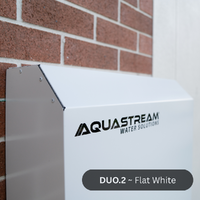 Aquastream DUO.2 Whole Home Mains Water Filter System (Flat White)