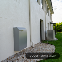 Aquastream DUO.2R Whole Home Rain Water Filter System (Matte Silver)