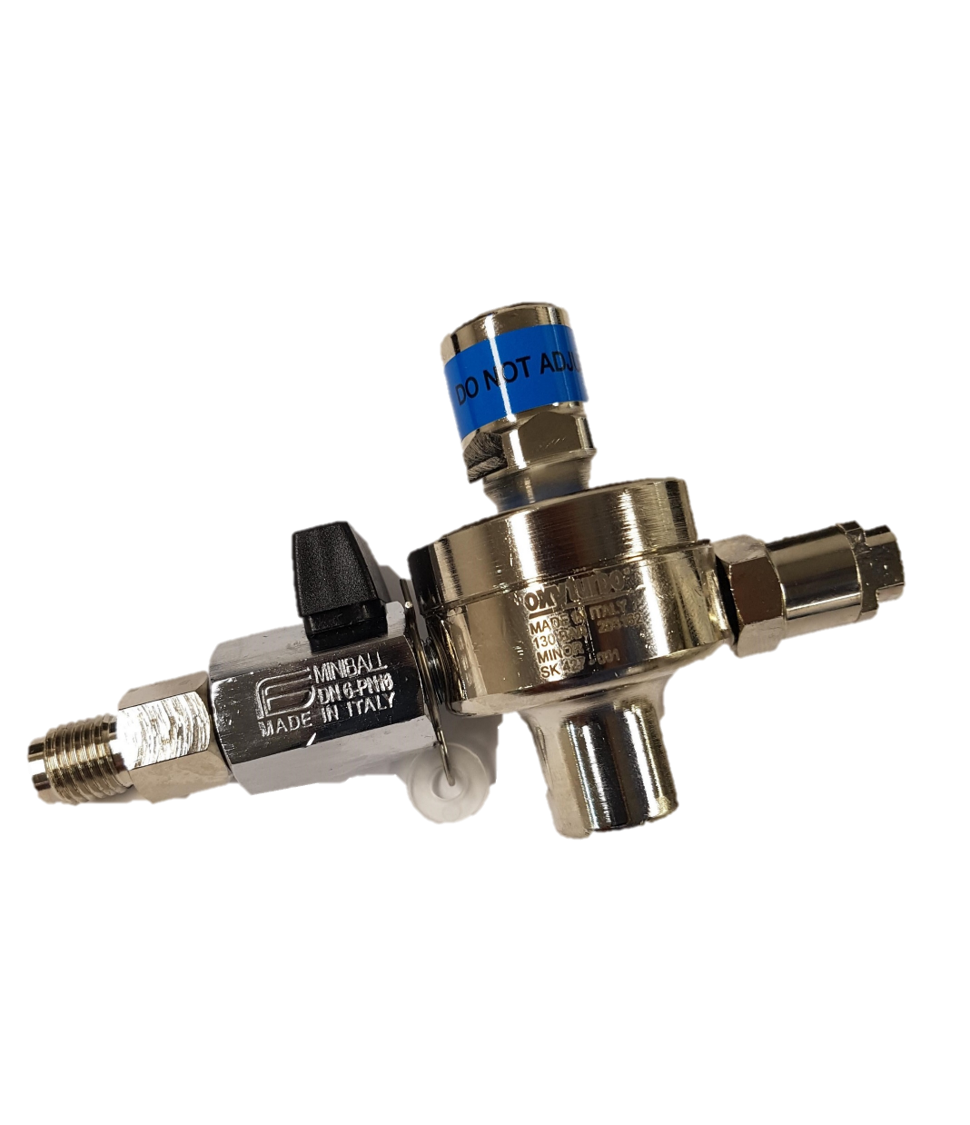 Aquastream Regulator Kit for 1.1kg CO2 Cylinder (Zip 93965)