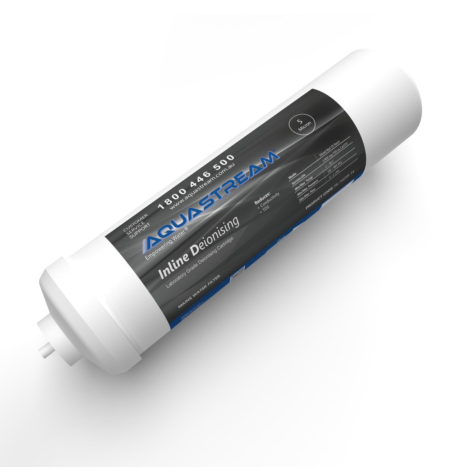 Aquastream Inline Deionising Water Filter Cartridge Dental and