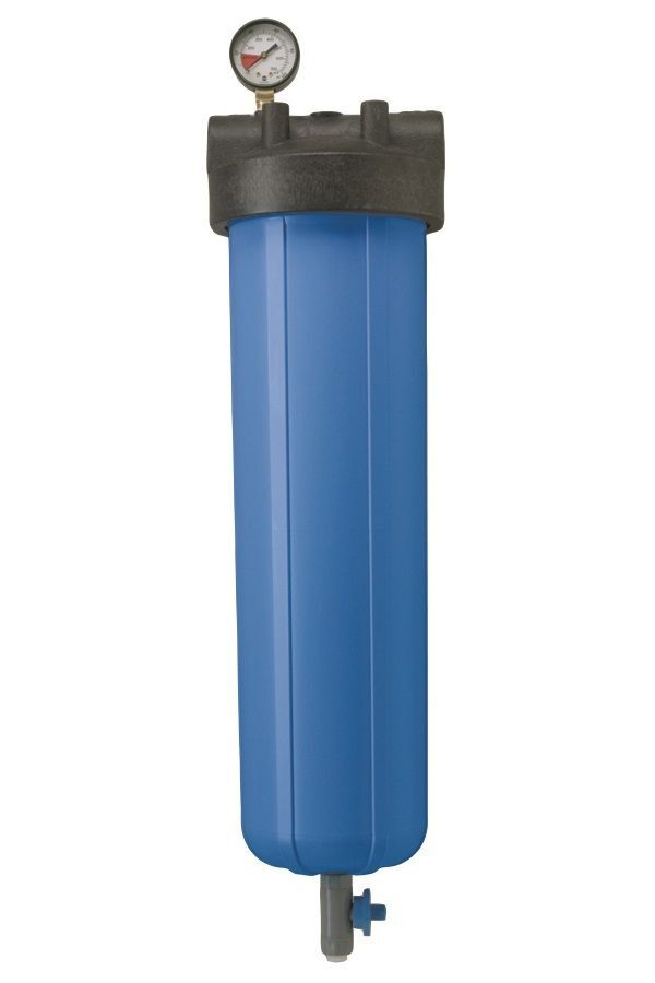 Pentek Water filter housing Big Blue for filter bags, 10 inch, 1 inch NPT  in- and outlet | Kwerk Online Shop