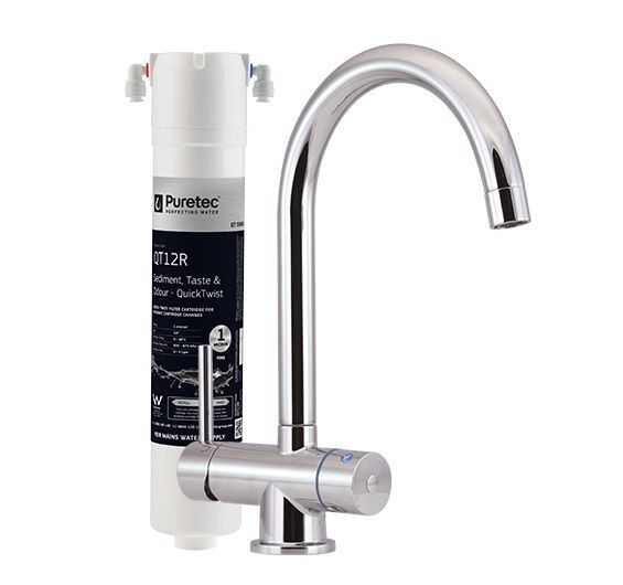 Puretec QuickTwist Filter System Mains Water Aquastream