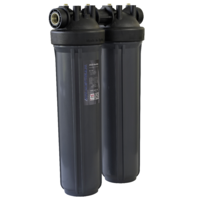 Aquastream 20" Duo Hi-Flow Water Filter Housing Kit