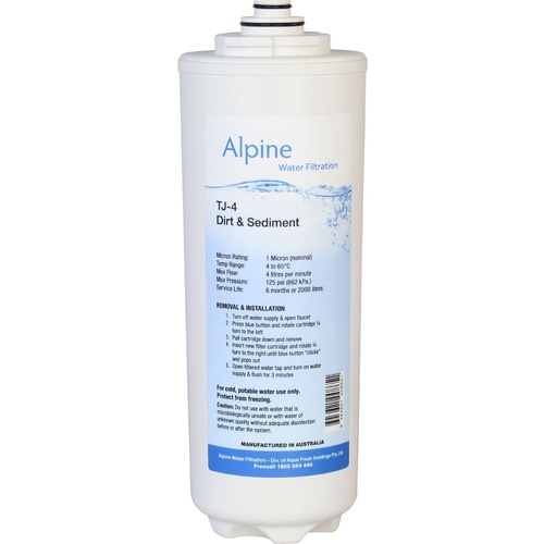 Alpine TJ-4 Sediment Reduction Filter - 1 Micron