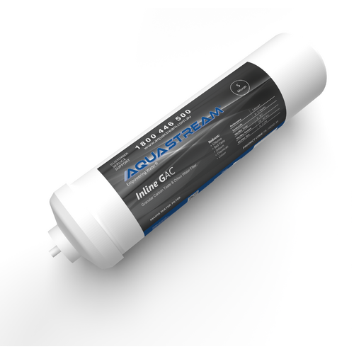 Aquastream K5540BB (Omnipure) Inline Granular Carbon Water Filter - 1/4" Threaded