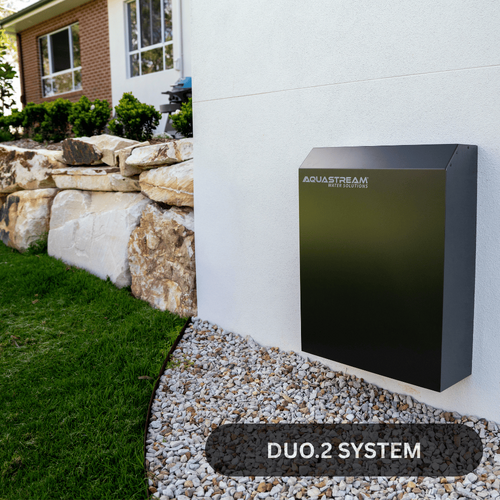 Aquastream DUO.2R Whole Home Rain Water Filter System (Charcoal)