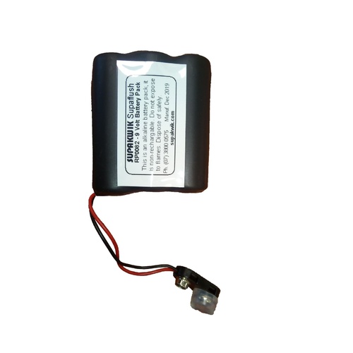 SupaFlush RP0082 Replacement 9V Battery Pack