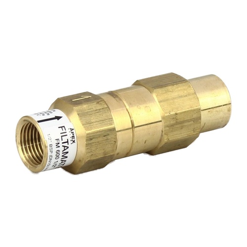 APEX FiltaMate FM600 1/2 Brass 600kPa PLV